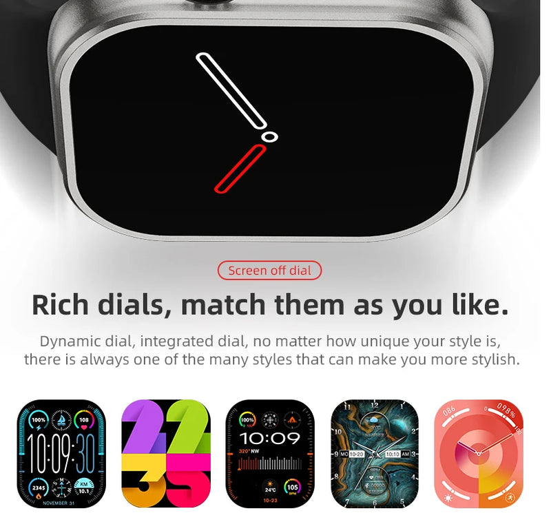 Relógio Smartwatch Ultra max tela Amoled