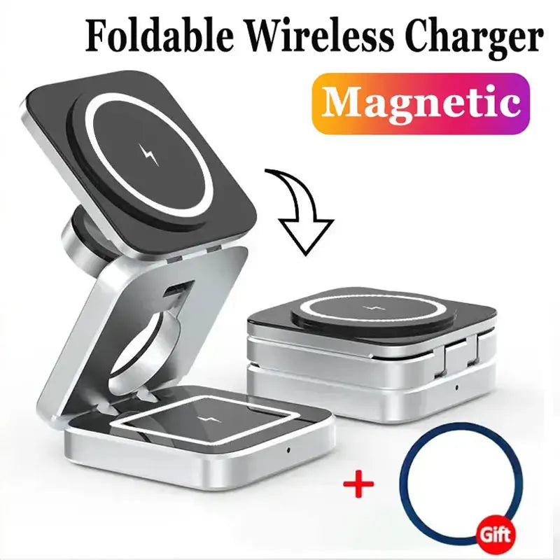 Carregador portátil Wireless de iPhone 15 14 13 12 Pro Max