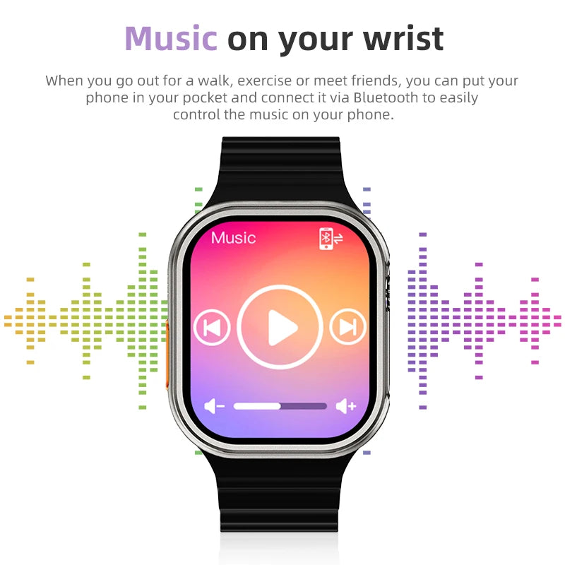 Relógio Smartwatch Ultra max tela Amoled